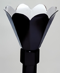 Everglow 12 Inch Cast Aluminum Flower Gas Torch Head