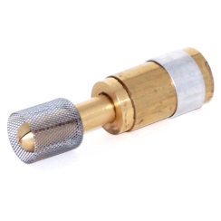 Everglow Replacement Brass Burner for Open Flame Lamp Systems