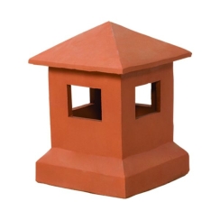 Superior Clay 18 Inch Sentry Glazed Chimney Pot