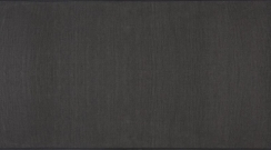 Goods of the Woods 2 x 4 Foot Black Fiberglass Face Guardian Rectangular Hearth Rug