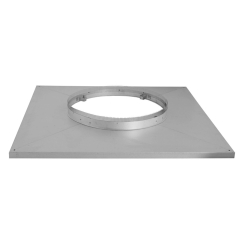 DuraVent DuraTech Square Chase Top Flashing - For 18-Inch Inner Diameter DuraTech