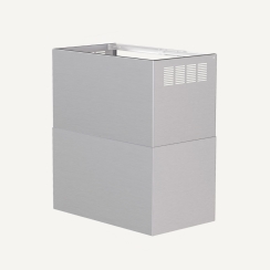 Falmec Outdoor Stainless Steel Chimney Duct Cover for 36 Inch Zeus Hood