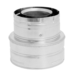 Empire 5 x 8 Inch to 4 x 6 5/8 Direct Vent Pipe Reducer