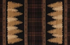 Goods of the Woods 32 x 52 Inch Brown Evergreen Hearth Rug