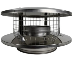 AllFuel HST Rain Cap with Flat Top for 8 Inch Diameter Chimney Pipe