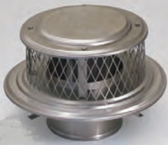 Home Saver 8 Inch Diameter Stainless Steel Air-Cooled Guardian Cap