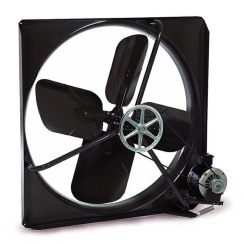 Triangle Engineering 30 Inch V-Series 230V 1-Phase Enclosed Belt Drive Industrial Wall Exhaust Fan
