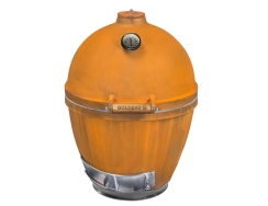 Goldens Cast Iron 20 1/2 Inch Rustic Stand Alone Cooker with Base Support