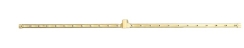 Warming Trends 56 x 10 Inch Linear CROSSFIRE Brass Burner and Plate