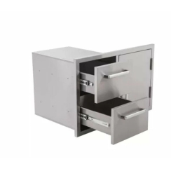 Whistler Grills Stainless Steel Door and Drawer Combo