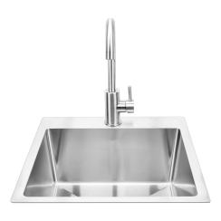 Bull Outdoors 18 Inch Dual Mount Outdoor Kitchen Sink Kit