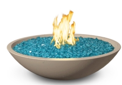 American Fyre Designs 32 Inch Marseille Gas Fire Bowl - Manual Ignition