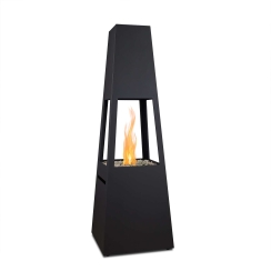 Real Flame 71 Inch Ferro Propane Chiminea Fire Pit