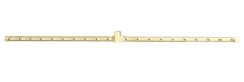Warming Trends 50 x 10 Inch Linear CROSSFIRE Brass Burner