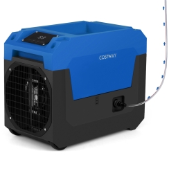 Costway 22 Inch 140 Pint Commercial Dehumidifier with Pump and Drain Hose