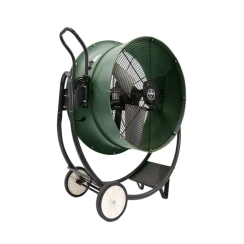 Triangle HVD Series 30 Inch Direct Drive Single Phase Gentle Breeze Portable Fan with 1/2 HP Motor