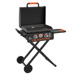 Blackstone 22 Inch SIngle Side Shelf Propane Griddle with FlexFold Legs and Omnivore Technology