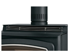 Ironstrike Stoves Decorative Louver for Montlake Inserts with Cast Iron Top