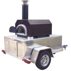 Chicago Brick Oven 750 Series Tailgater Hybrid Wood and Gas Pizza Oven