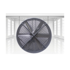 Triangle GBS Series 84 Inch Three Phase Belt Drive Ceiling Mount Fan with 1 HP Motor