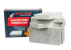 Rutland Soapstone Fire Bricks - Pack of 6