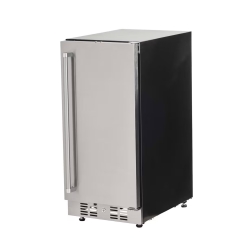 Coyote Outdoor Living 15 Inch Outdoor Refrigerator with Reversible Hinge
