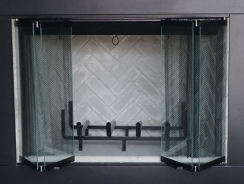 Empire Bi-Fold Doors for 54 Inch Blackburn Fireplaces