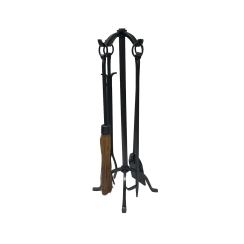Dagan 5-Piece Wrought Iron Fireplace Tool Set