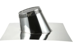 AllFuel HST Roof Flashing for 8 Inch Diameter Chimney Pipe