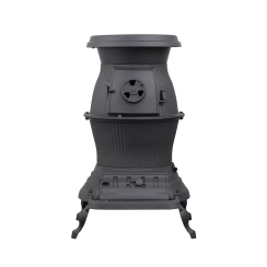US Stove 22 Inch Cast Iron Caboose Potbelly Coal Stove