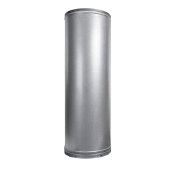 Majestic SL400 10-Inch Inner Diameter Stainless Steel Chimney Pipe with Galvalume Outer Wall - 48 Inch Length