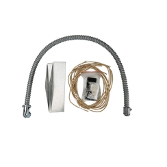 Bromic White Long Mounting Bracket for Tungsten Smart-Heat Electric Heaters