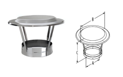 DuraVent DuraTech Trim Collar for Round Support Boxes - For 10-Inch Inner Diameter DuraTech