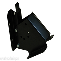 Schwank Black Painted Steel Wall Mount Bracket for Single Stage supremeSchwank Heaters
