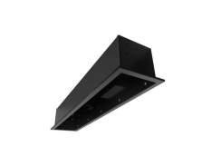 Heatstrip Flush Mount Kit Black Enclosure with Black Trim for Enhance Series Electric Heaters