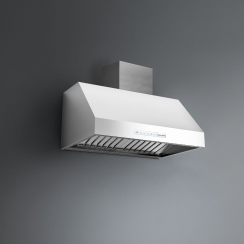 Falmec Zeus Pro NRS 36 Inch Stainless Steel 600 CFM Wall Mount Hood