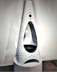 Modfire 4 Foot Tribalfire Wood Burning Chiminea