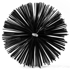 AW Perkins 5 Inch Round Poly Pro Lite Series Chimney Brush