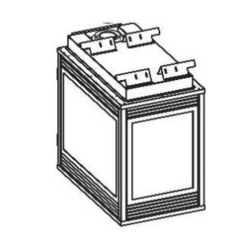 Empire 6 5/8 Inch Direct Vent Vertical Inlet Baffle