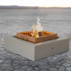 The Outdoor Plus 42 Inch Solar Smokeless Woodburning Fire Pit