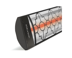 Infratech Comfort Mediterranean Motif 4000W Single Element Electric Patio Heater - 480V