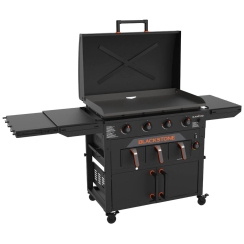 Blackstone 36 Inch Dual Side Shelf Propane Griddle and Airfryer Combo