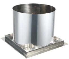 AllFuel HST Firestop Radiation Shield for 6 Inch Diameter Chimney Pipe