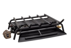 Monessen 30 Inch Double Tube Vented Gas Burner with Remote and Safety Pilot Ignition