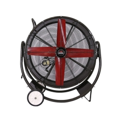 Triangle HBD Series 42 Inch 115/230V Belt Drive Gentle Breeze Portable Fan