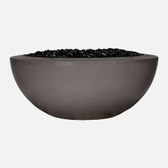 Fire By Design 24 Inch Legacy Round Gas Fire Bowl - 120V Electronic Ignition