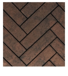 Empire Red Herringbone Liner for Rainier Fireplace Insert