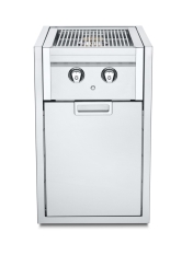 Crown Verity 22 Inch Infinite Series Built-In Dual Side Burner Cabinet - Bulk Tank Propane