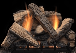 Monessen 30 Inch Stony Creek Refractory Log Set for Natural Blaze Vent Free Burners