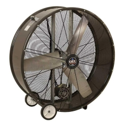Triangle QBX Series 36 Inch 115V Single Phase Belt Drive Portable Cooler Fan With 1/2 HP Motor
